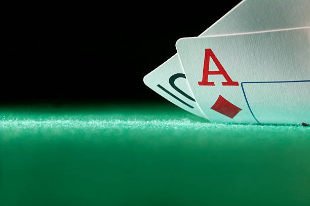 Sic Bo table with dice and betting grid